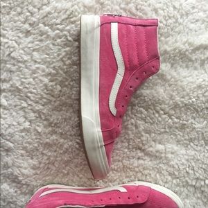 Pink Vans Laceup Sneakers
